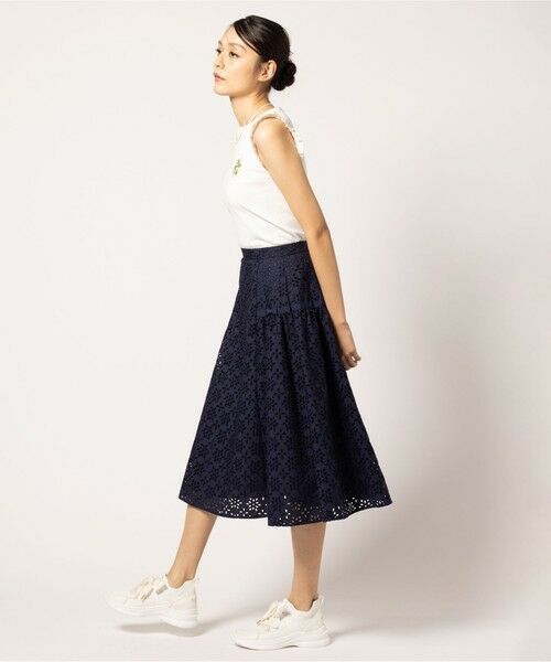 TOCCA / トッカ ミニ・ひざ丈スカート | 【洗える・消臭】FLOWER STORM スカート | 詳細21