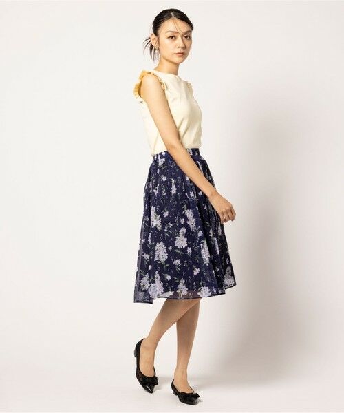 TOCCA / トッカ ミニ・ひざ丈スカート | 【洗える】MIMOSA IMPRESSION スカート | 詳細2