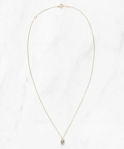TOCCA / トッカ ネックレス・ペンダント・チョーカー | 【WEB＆数量限定】CROCHET OF COLOR  NECKLACE K10 アクアマリン ネックレス | 詳細8