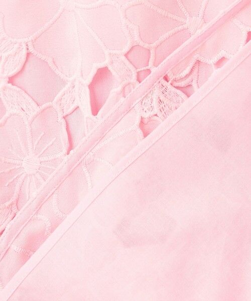 洗える・消臭】FLOATING FLOWER ブラウス （シャツ・ブラウス