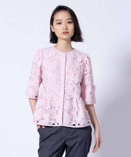 TOCCA/トッカ 【洗える】FLOATING FLOWER ブラウス ピンク 4 TOCCA/トッカ 【洗える】FLOATING FLOWER ブラウス ピンク 4