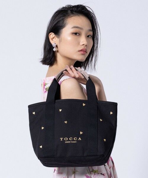 TOCCA / トッカ トートバッグ | 【大人百花コラボカラー有・WEB＆一部店舗限定】LUCKY SHOWER CANVASTOTE キャンバス トートバッグ | 詳細1