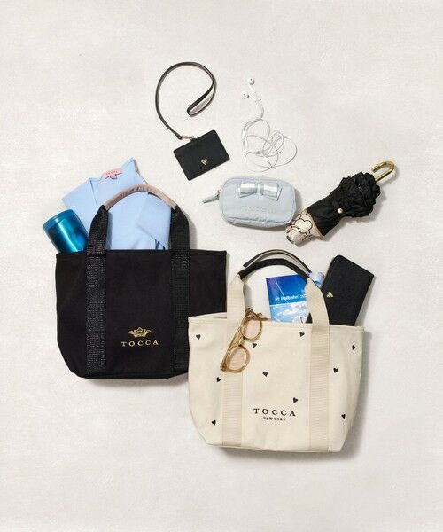 TOCCA / トッカ トートバッグ | 【大人百花コラボカラー有・WEB＆一部店舗限定】LUCKY SHOWER CANVASTOTE キャンバス トートバッグ | 詳細10