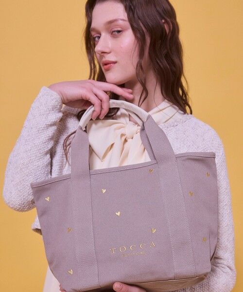 TOCCA / トッカ トートバッグ | 【大人百花コラボカラー有・WEB＆一部店舗限定】LUCKY SHOWER CANVASTOTE キャンバス トートバッグ | 詳細12