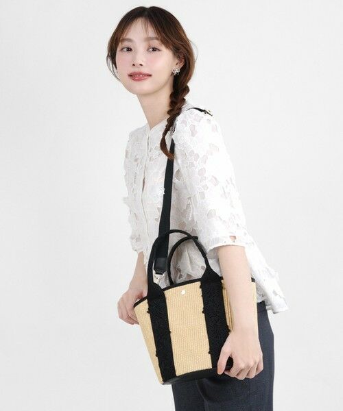 トッカ　かごバック TOUCH OF LACE BASKET かごバッグ （かごバッグ）｜TOCCA