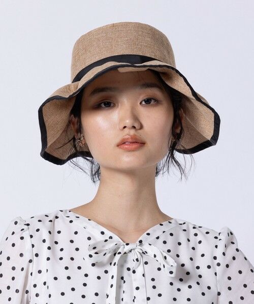 TOCCA / トッカ ハット | 【UV99%以上カット・吸水速乾・抗菌防臭・洗える・サイズ調整可】FRILL HAT ハット | 詳細1