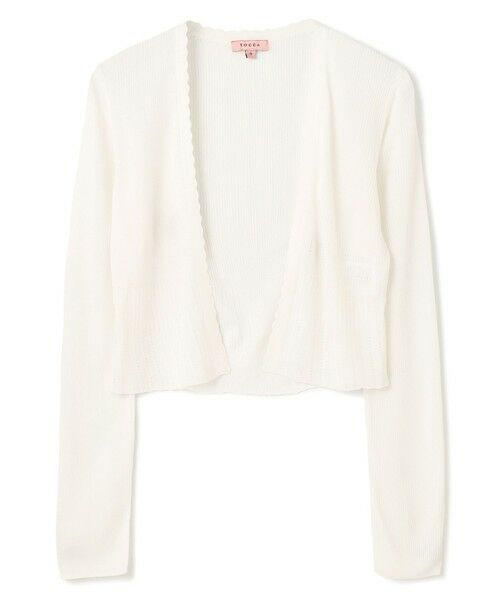 TOCCA / トッカ カーディガン・ボレロ | EYELET AJISAI BOLERO ボレロ | 詳細7