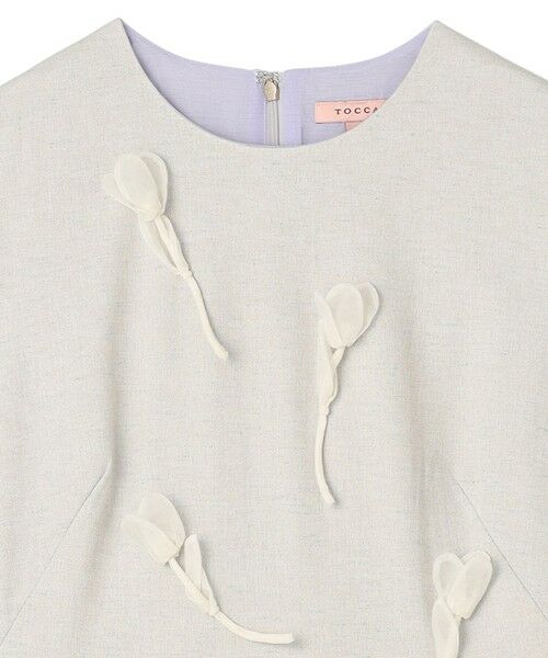 TOCCA / トッカ ロング・マキシ丈ワンピース | 【洗える】TULIP FLUFF ドレス | 詳細8