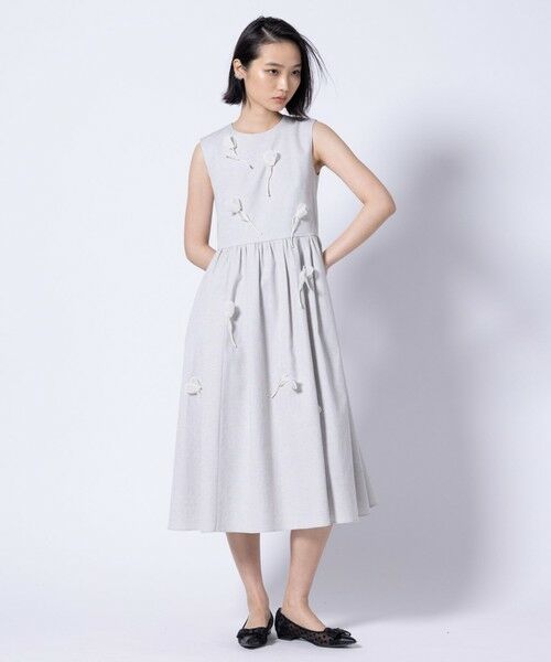 セール】 【洗える】TULIP FLUFF ドレス （ロング・マキシ丈