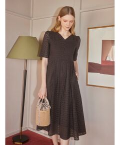 TOCCA / トッカ ロング・マキシ丈ワンピース | 【洗える・消臭】FLOWER OF ZELLIGE ドレス