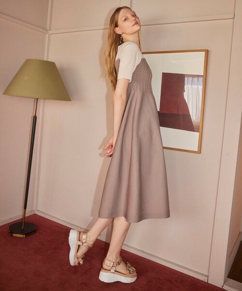 TOCCA / トッカ ミニ丈・ひざ丈ワンピース | 【洗える】BEA TOP KNIT DRESS ニットドレス | 詳細1