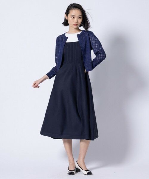 TOCCA / トッカ ミニ丈・ひざ丈ワンピース | 【洗える】BEA TOP KNIT DRESS ニットドレス | 詳細13
