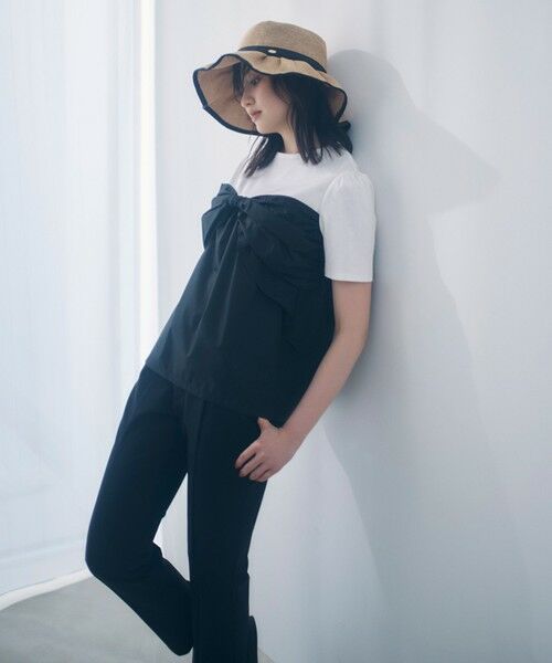 TOCCA/トッカ 【洗える】BOUNCING RIBBON パンツ ブラック系 4 TOCCA/トッカ 【洗える】BOUNCING RIBBON パンツ ブラック系 4