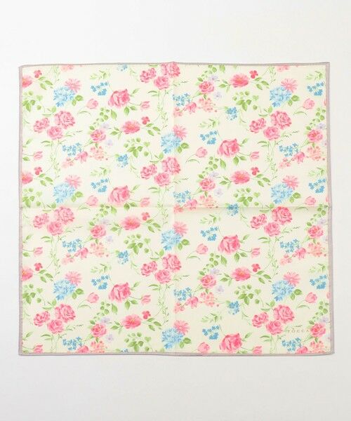 BRIGHT FLOWERS HANDKERCHIEF ハンカチ （ハンカチ）｜TOCCA