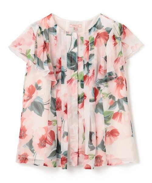 TOCCA / トッカ シャツ・ブラウス | 【洗える・消臭】FULL BLOOM PEONY BLOUSE ブラウス | 詳細3
