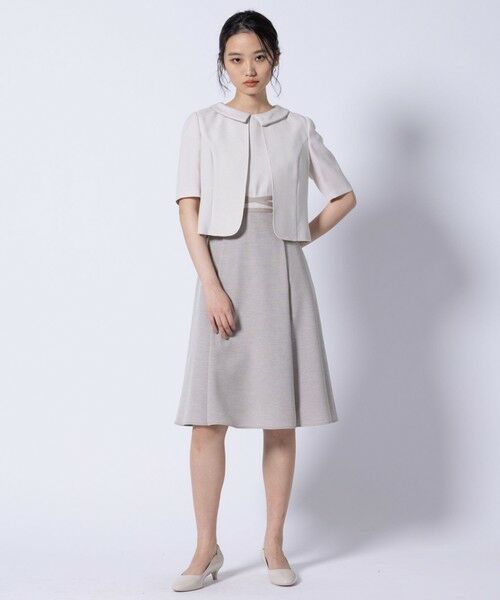 TOCCA / トッカ ノーカラージャケット | 【洗える・消臭】BRIGHT LUMINOUS 半袖ジャケット | 詳細10