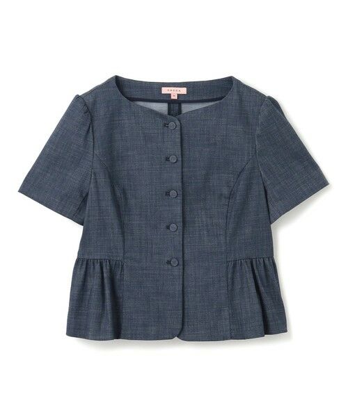 TOCCA / トッカ ノーカラージャケット | 【洗える・消臭】NIGHT OCEAN ジャケット | 詳細9