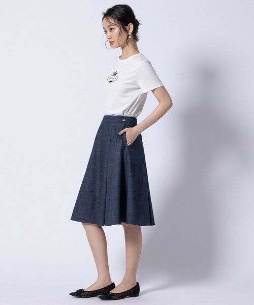 TOCCA / トッカ カットソー | HALLMARK FLOCKY LOGO TEE Tシャツ | 詳細5