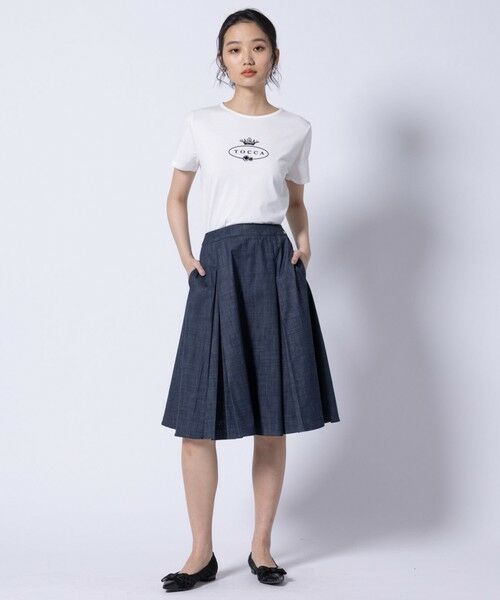 TOCCA / トッカ カットソー | HALLMARK FLOCKY LOGO TEE Tシャツ | 詳細2