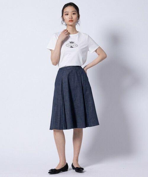 TOCCA / トッカ カットソー | HALLMARK FLOCKY LOGO TEE Tシャツ | 詳細4