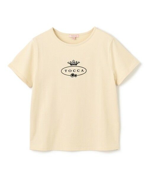 TOCCA / トッカ カットソー | HALLMARK FLOCKY LOGO TEE Tシャツ | 詳細25