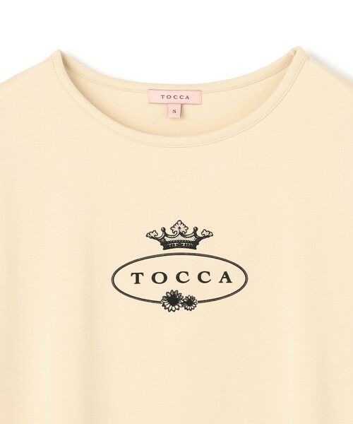 TOCCA / トッカ カットソー | HALLMARK FLOCKY LOGO TEE Tシャツ | 詳細27