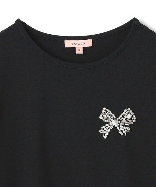 TOCCA / トッカ カットソー | 【美人百花掲載】BOW BIJOUX Tシャツ | 詳細16