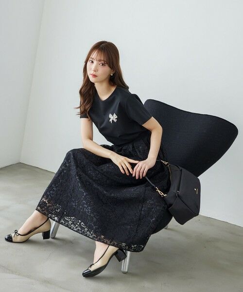 TOCCA / トッカ カットソー | 【美人百花掲載】BOW BIJOUX Tシャツ | 詳細6