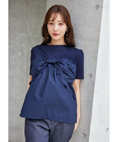 TOCCA / トッカ カットソー | 【洗える】PRESENT RIBBON Tシャツ | 詳細4