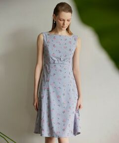 TOCCA / トッカ ロング・マキシ丈ワンピース | 【00サイズあり・吸水速乾・洗える・消臭】BUD OF ROSA ドレス