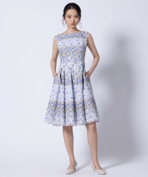 TOCCA / トッカ ロング・マキシ丈ワンピース | 【洗える・消臭】SPRING GARLAND ドレス | 詳細12
