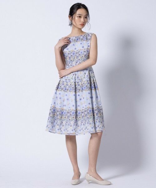 TOCCA / トッカ ロング・マキシ丈ワンピース | 【洗える・消臭】SPRING GARLAND ドレス | 詳細15
