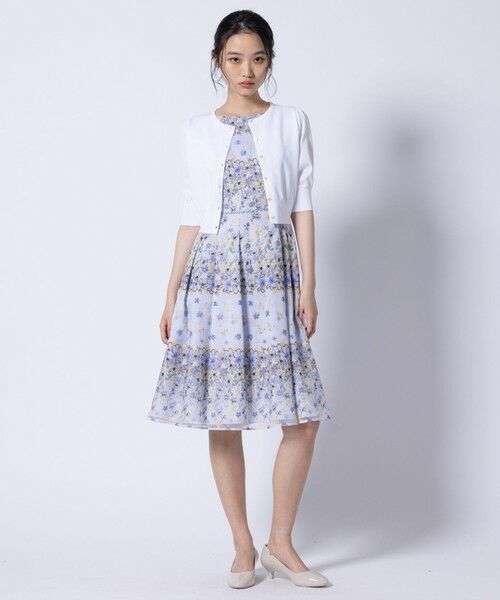 TOCCA / トッカ ロング・マキシ丈ワンピース | 【洗える・消臭】SPRING GARLAND ドレス | 詳細16