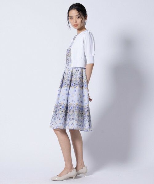 TOCCA / トッカ ロング・マキシ丈ワンピース | 【洗える・消臭】SPRING GARLAND ドレス | 詳細17