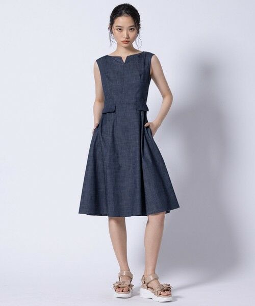 TOCCA / トッカ ドレス | 【00サイズあり・洗える・消臭】NIGHT OCEAN ドレス | 詳細5