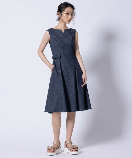 TOCCA / トッカ ドレス | 【00サイズあり・洗える・消臭】NIGHT OCEAN ドレス | 詳細9