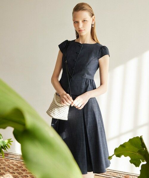 TOCCA / トッカ ミニ・ひざ丈スカート | 【洗える・消臭】NIGHT OCEAN スカート | 詳細1