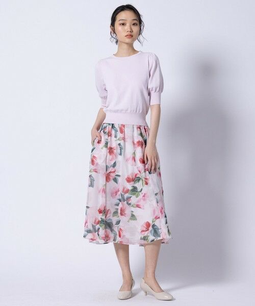TOCCA / トッカ ミニ・ひざ丈スカート | 【洗える・消臭】FULL BLOOM PEONY SKIRT スカート | 詳細4