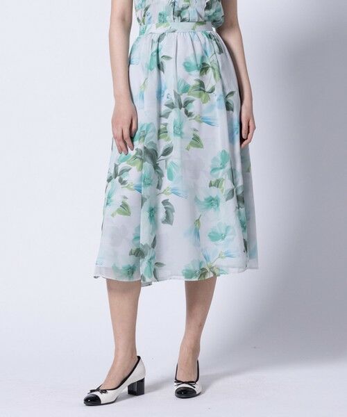 TOCCA/トッカ 【洗える】FULL BLOOM PEONY SKIRT スカート グリーン系5 4 TOCCA/トッカ 【洗える】FULL BLOOM PEONY SKIRT スカート グリーン系5 4