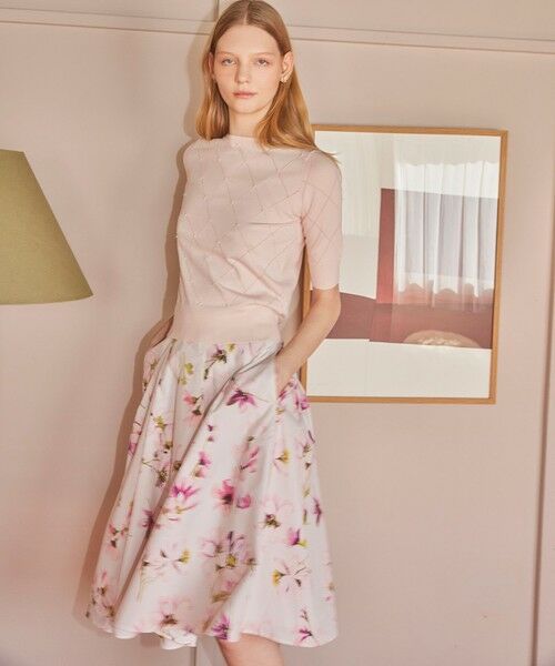 【新品】TOCCA BLOOMING FLOWER スカート　サイズ4 TOCCA｜【洗える・消臭】BLOOMING SPRING TIME スカート