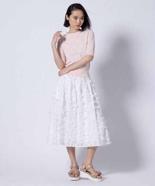 TOCCA / トッカ ミニ・ひざ丈スカート | 【洗える・消臭】SLEEPING PETALS スカート | 詳細5