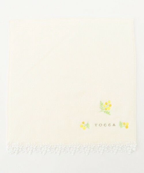 TOCCA/トッカ BRING HAPPINESS LACE TOWELCHIEF レースタオルハンカチ アイボリー系 F TOCCA/トッカ BRING HAPPINESS LACE TOWELCHIEF レースタオルハンカチ アイボリー系 F