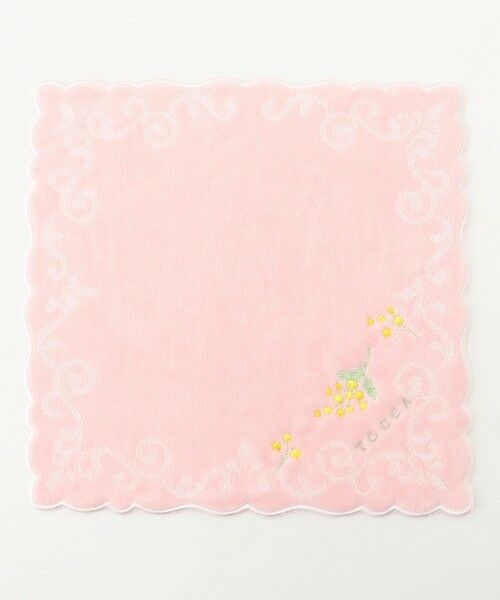 TOCCA/トッカ ELEGANT YELLOW BOUQUET TOWELCHIEF タオルハンカチ ピンク系 F TOCCA/トッカ ELEGANT YELLOW BOUQUET TOWELCHIEF タオルハンカチ ピンク系 F