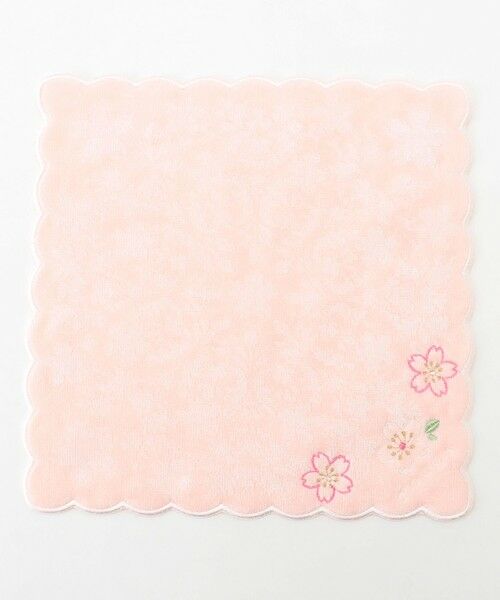TOCCA/トッカ SPRING FLOWER HANDKERCHIEF ハンカチ ピンク系 F TOCCA/トッカ SPRING FLOWER HANDKERCHIEF ハンカチ ピンク系 F