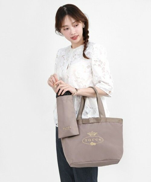 A4サイズ対応・撥水・サスティナブル素材】LOGO RAIN 2SET BAG