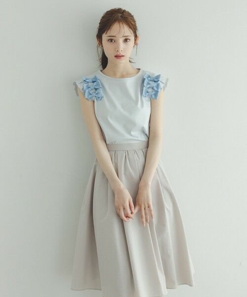 TOCCA / トッカ カットソー | BOW PARTY Tシャツ | 詳細1