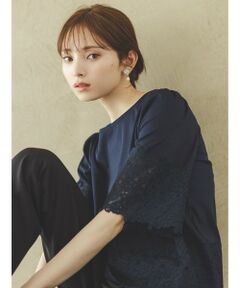 TOCCA / トッカ カットソー | FLOWER PATTERN LACE トップス