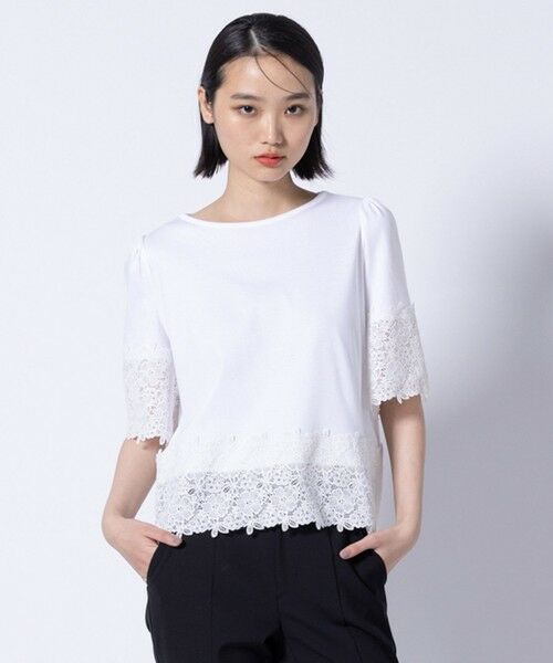 TOCCA / トッカ カットソー | FLOWER PATTERN LACE トップス | 詳細2