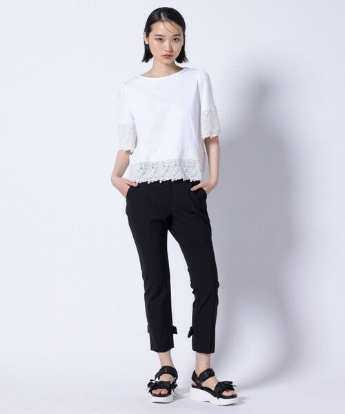 TOCCA / トッカ カットソー | FLOWER PATTERN LACE トップス | 詳細3