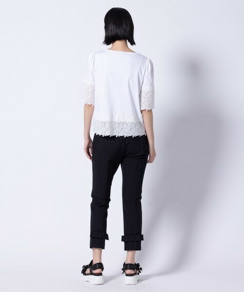 TOCCA / トッカ カットソー | FLOWER PATTERN LACE トップス | 詳細5